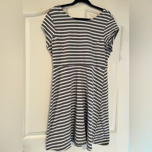 Old Navy striped dress, Sz XL